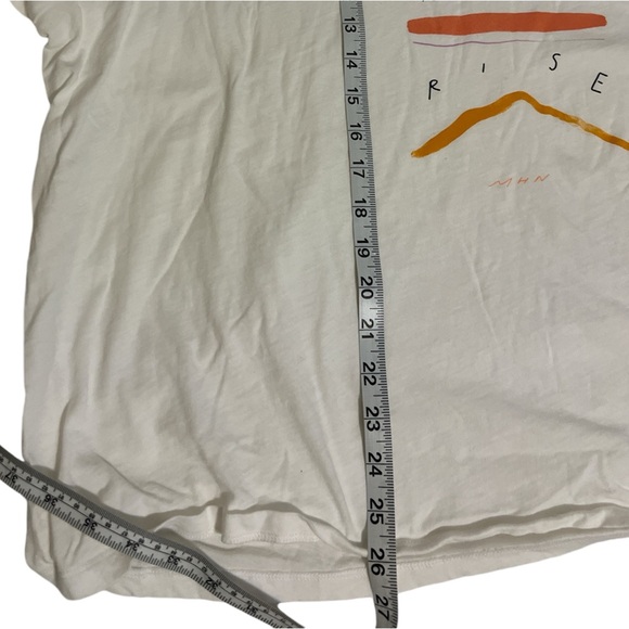 NWOT ATHLETA Morgan Harper Nichols Breathe Rest Rise T-shirt Wm 3X 100% Cotton - Picture 6 of 7